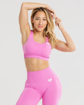 حمالة صدر رياضية Power Seamless | Phlox Pink